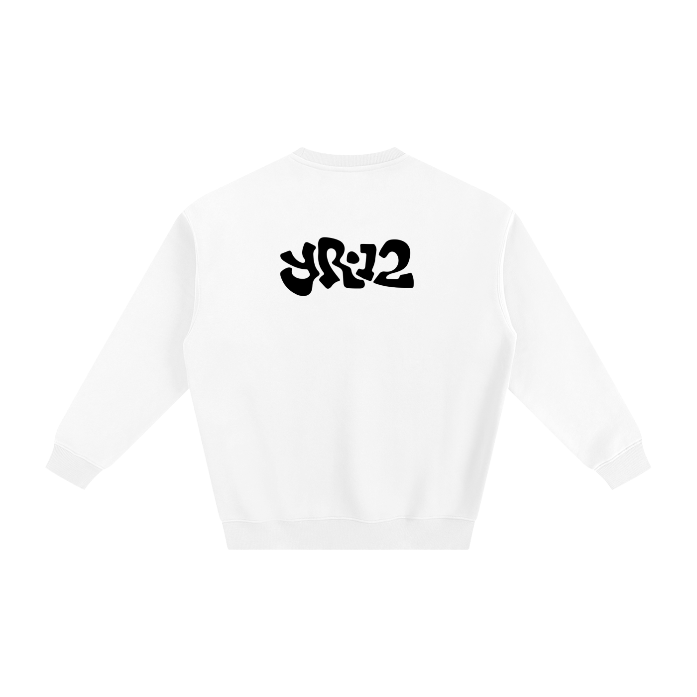 Fleeced Sweatshirt,YR.12 Classic,Loose
