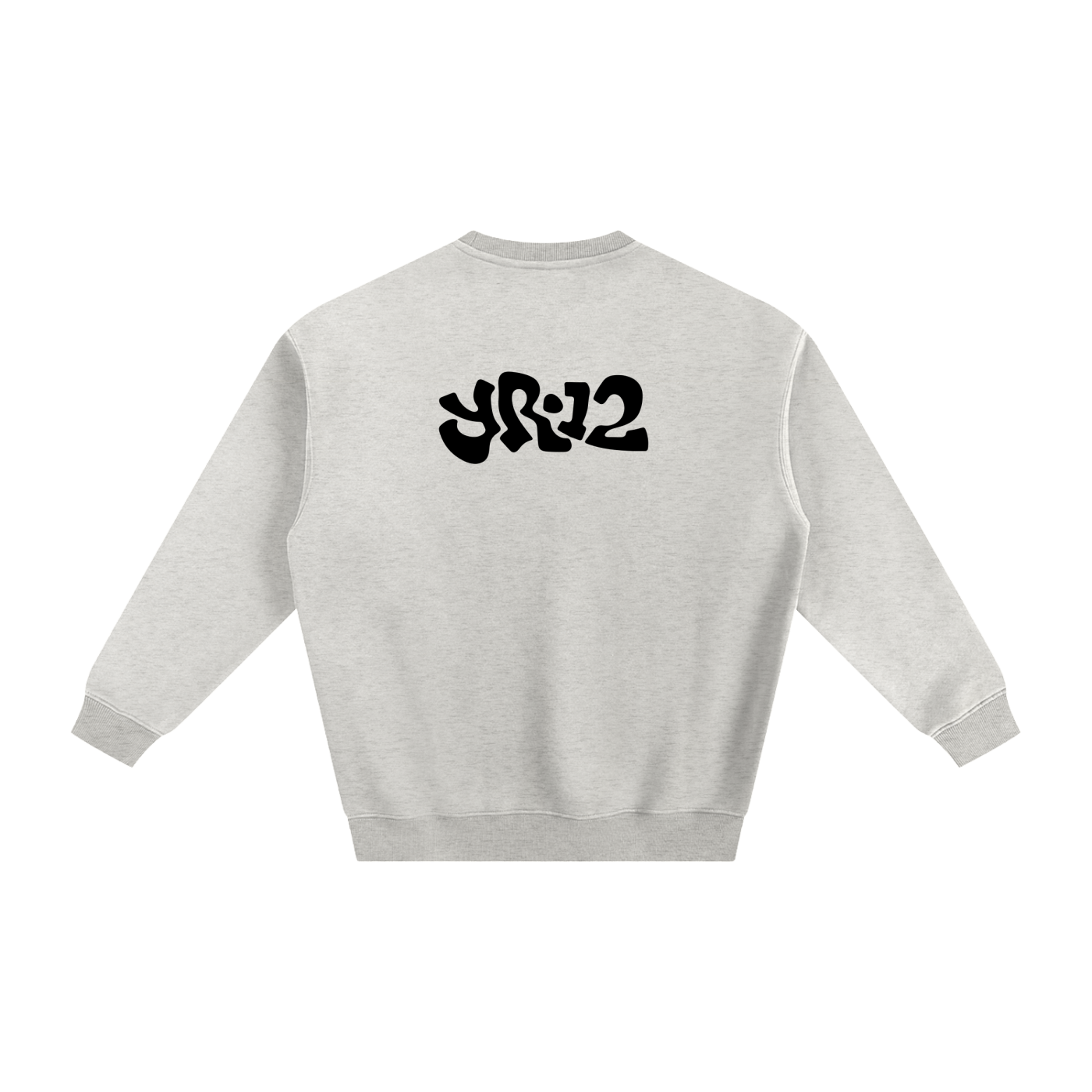 Fleeced Sweatshirt,YR.12 Classic,Loose