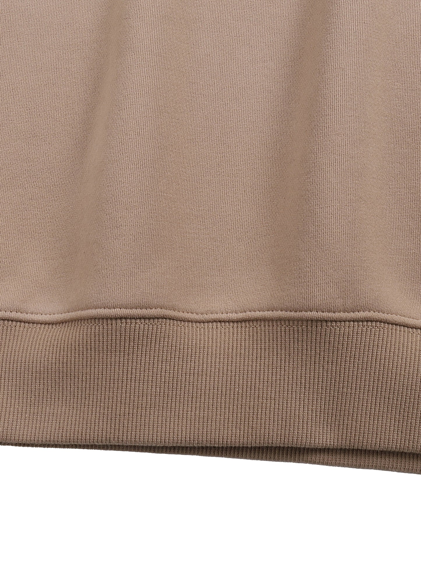 Fleeced Sweatshirt,YR.12 Classic,Loose