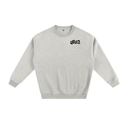 Fleeced Sweatshirt,YR.12 Classic,Loose