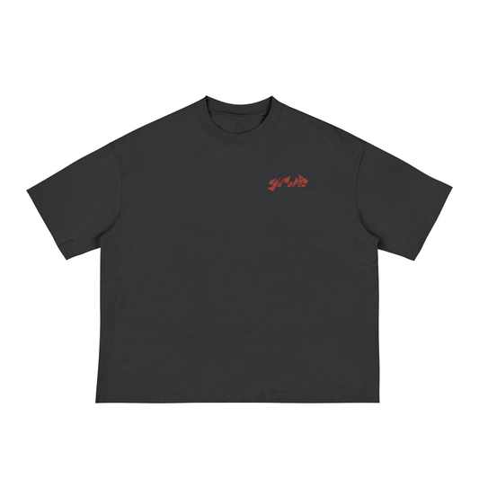 YR.12,Skeleton,Boxy Tee,Oversized,Loose fit,T-shirt