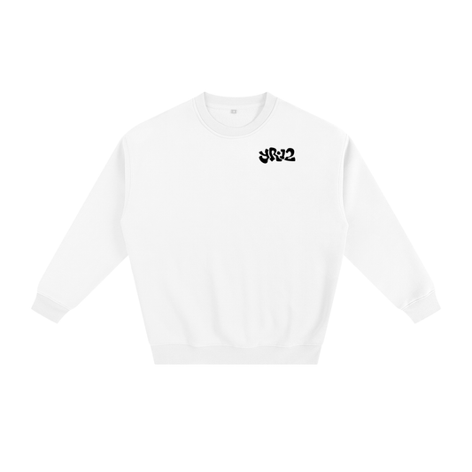 Fleeced Sweatshirt,YR.12 Classic,Loose