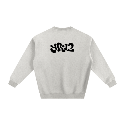 Fleeced Sweatshirt,YR.12 Classic,Loose