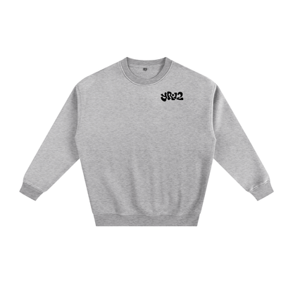 Fleeced Sweatshirt,YR.12 Classic,Loose
