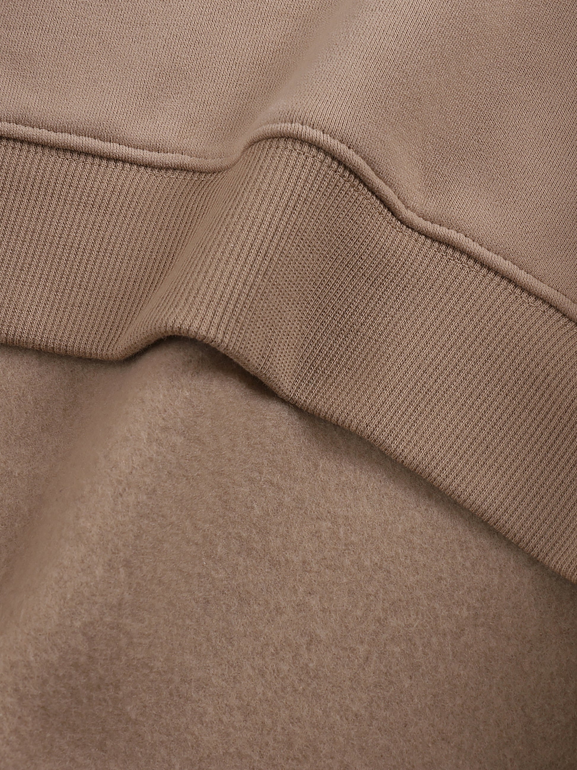 Fleeced Sweatshirt,YR.12 Classic,Loose